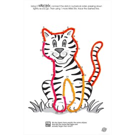 WIKKI STIX Animal Activity Pak - Features 12 Zoo Animals with Hands-on Activity and Fun Fact on Each, Made in The USA! Multiple Colors ! WIKKI STIX Animal Activity Pak - Features 12 Zoo Animals with Hands-on Activity and Fun Fact on Each, Made in The USA! Multiple Colors !