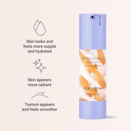 Meaningful Beauty Crme De Serum, Melon Extract Night Moisturizer, orange