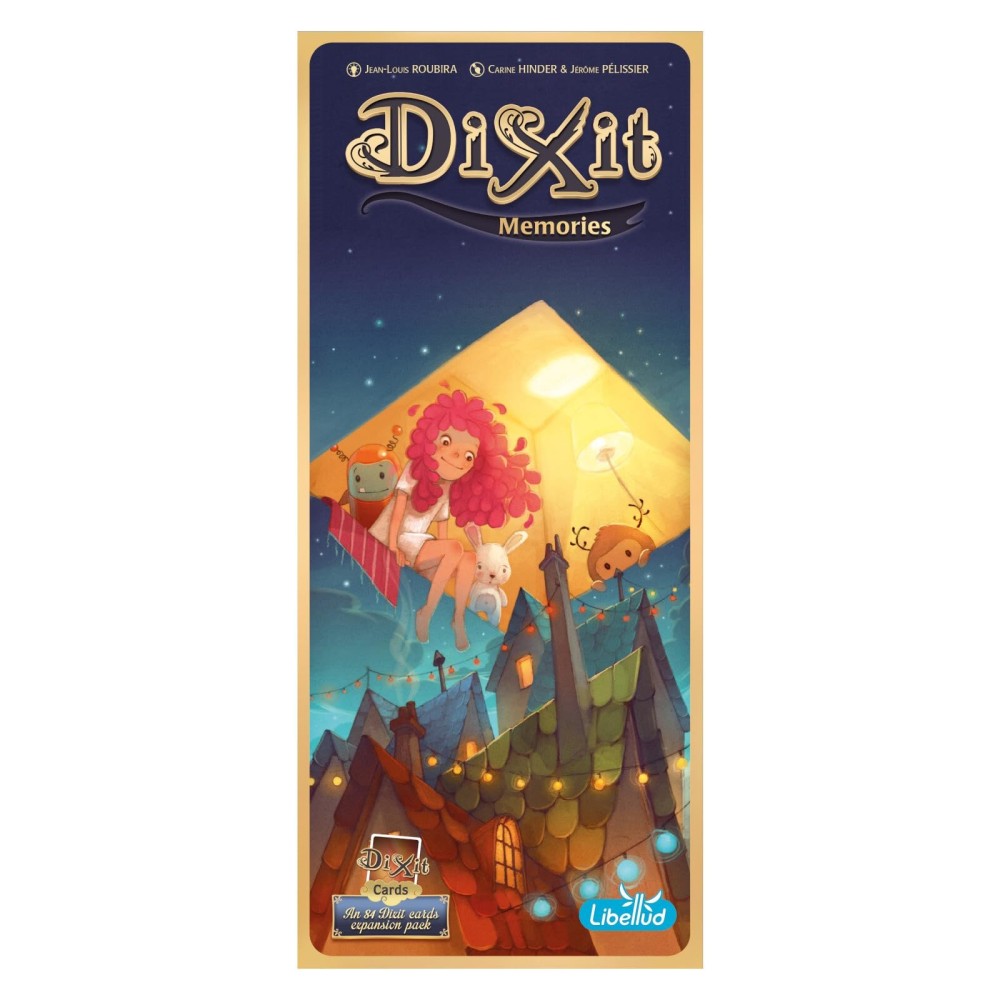 Dixit Memories Board Game EXPANSION - Explore a Fantastical World with 84 Original Art Cards! Creative Storytelling Game for Kids & Adults, Ages 8+, 3-6 Players, 30 Min Playtime, Made by Libellud Dixit Memories Board Game EXPANSION - Explore a Fantastical World with 84 Original Art Cards! Creative Storytelling Game for Kids & Adults, Ages 8+, 3-6 Players, 30 Min Playtime, Made by Libellud