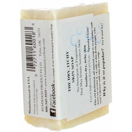 Grandma\'s Pure Lye Soap Bar - 6.0 oz Unscented Face & Body Wash Cleans with No Detergens, Dyes & Fragrances - 60018, pack-of-6 Grandma\'s Pure Lye Soap Bar - 6.0 oz Unscented Face & Body Wash Cleans with No Detergens, Dyes & Fragrances - 60018, pack-of-6