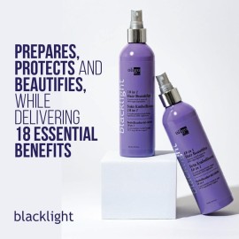 Oligo Professionnel - Blacklight 18-in-1 Hair Beautifier for blondes - Vegan - Paraben free - Anti Frizz - Heat Protectant Leave-in Conditioner - Argan Oil - Detangling Hydrating Spray - 8.5oz