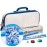 Yellow Mountain Imports American Mahjong Set, Chinoise with Soft Leatherette Case - Racks with Pushers, Scoring Coins, Dice, and Wind Indicator