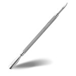 Rui Smiths Pro Cuticle Pusher with 2 Ends - Stainless Steel Manicure Tool - Style 106