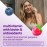 Vitafusion Gorgeous Hair, Skin Nails Multivitamin Gummy Vitamins, plus Biotin and Antioxidant vitamins CE, Raspberry Flavor, 100ct (33 day supply), from Americas Number One Gummy Vitamin Brand