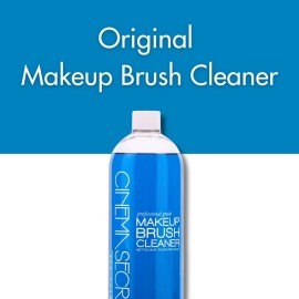 Cinema Secrets Original Makeup Brush Cleaner Solution - Professional Cleanser for Makeup Brushes - Quick-Drying, Rinse-Free Formula - Removes Stubborn Waterproof Make Up - Vanilla (32 fl oz) Cinema Secrets Original Makeup Brush Cleaner Solution - Professional Cleanser for Makeup Brushes - Quick-Drying, Rinse-Free Formula - Removes Stubborn Waterproof Make Up - Vanilla (32 fl oz)