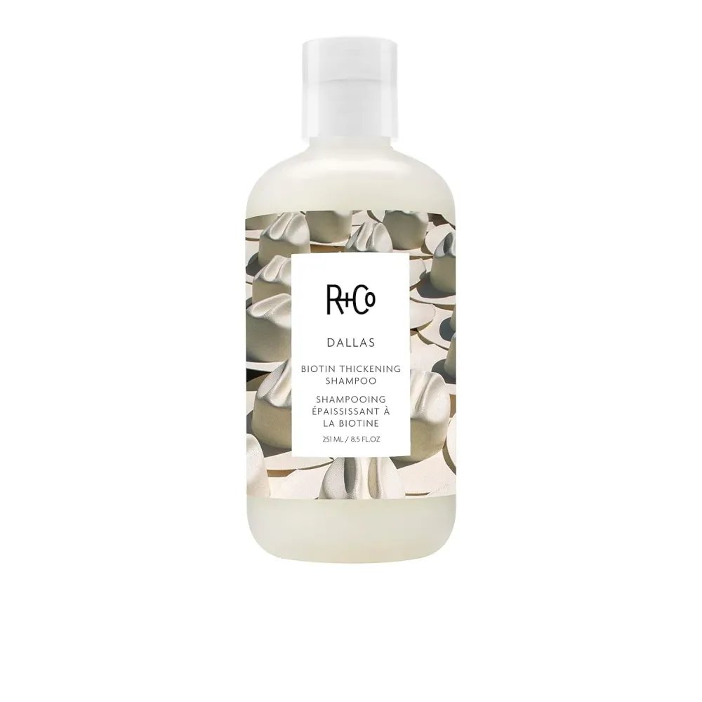 R+Co Dallas Thickening Shampoo | Biotin for Hair Growth, Thickening, + Strengthening | Vegan + Cruelty-Free |