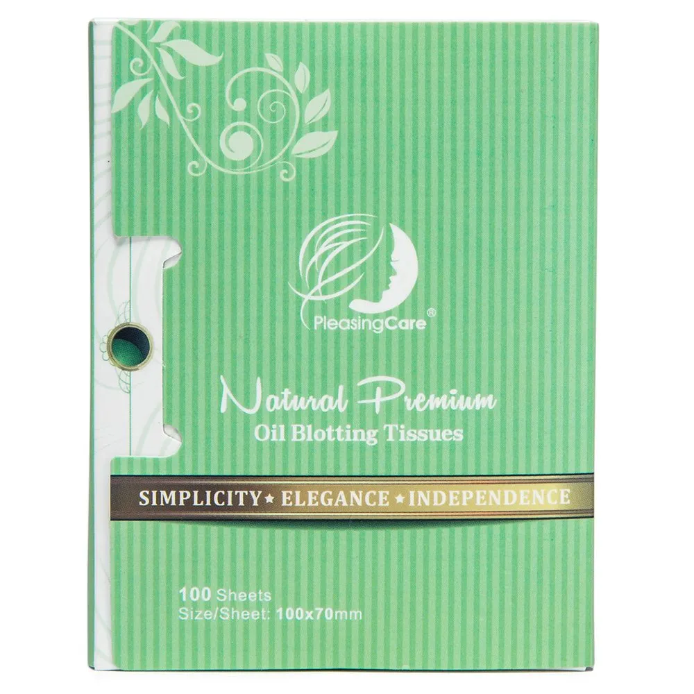 Natural Green Tea Oil Absorbing Tissues - 100 Counts, Premium Face Oil Blotting Paper - Take Only 1 Piece Each Time Design - Large 10cmx7cm Oil Absorbing Sheets, No Waste and Easy to Carry in Pocket! Natural Green Tea Oil Absorbing Tissues - 100 Counts, Premium Face Oil Blotting Paper - Take Only 1 Piece Each Time Design - Large 10cmx7cm Oil Absorbing Sheets, No Waste and Easy to Carry in Pocket!