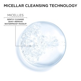 Garnier Micellar Water For Waterproof Makeup, Hydrating Facial Cleanser & Makeup Remover, Suitable for Sensitive Skin, Vegan, Cruelty Free, 13.5 Fl Oz (400mL), 1 Count Garnier Micellar Water For Waterproof Makeup, Hydrating Facial Cleanser & Makeup Remover, Suitable for Sensitive Skin, Vegan, Cruelty Free, 13.5 Fl Oz (400mL), 1 Count