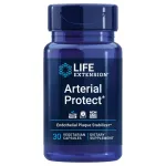 Life Extension Arterial Protect - Blood Pressure Supplement for Heart Health - with gotu kola and Pycnogenol dried French maritime pine bark extracts - Gluten-Free, Non-GMO, Vegetarian - 30 capsules