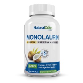 Natural Cure Labs Premium Monolaurin - 600mg, 100 Capsules Natural Cure Labs Premium Monolaurin - 600mg, 100 Capsules