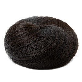 SARLA Black Brown Hair Bun Extension Updo Drawstring Ballet Buns Hair Pieces for Women Girls Lady Synthetic Donut Chignon SARLA Black Brown Hair Bun Extension Updo Drawstring Ballet Buns Hair Pieces for Women Girls Lady Synthetic Donut Chignon