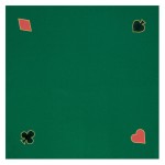 Trademark Poker Gameroom Country Trademark Poker Green Playing Felt 40 x , Green, US