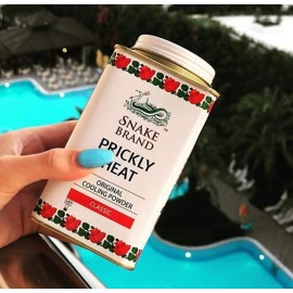 Snake Brand Prickly Heat Cooling Powder for Everyday Use - Anti-Chafing, Heat Rash Relief, Absorbs Sweat, Classic Original Scent (4.9 Oz / 140g) Snake Brand Prickly Heat Cooling Powder for Everyday Use - Anti-Chafing, Heat Rash Relief, Absorbs Sweat, Classic Original Scent (4.9 Oz / 140g)