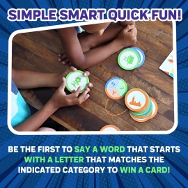 Foxmind Speedy Words Quick Word Game, On The Go Educational Kids and Adult Card Games, 15 Minute Fun Card Games for 2 Players or More, Card Game for Family Night, Parties, and More Foxmind Speedy Words Quick Word Game, On The Go Educational Kids and Adult Card Games, 15 Minute Fun Card Games for 2 Players or More, Card Game for Family Night, Parties, and More