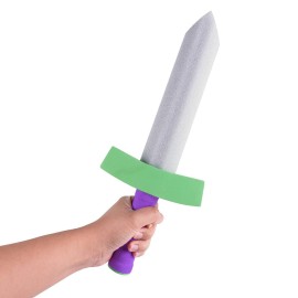 Super Z Outlet Children\'s Foam Toy Medieval Joust Sword & Shield Knight Set Lightweight Safe for Birthday Party Activities, Event Favors, Toy Gifts Super Z Outlet Children\'s Foam Toy Medieval Joust Sword & Shield Knight Set Lightweight Safe for Birthday Party Activities, Event Favors, Toy Gifts