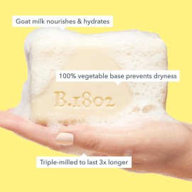 Beekman 1802 Goat Milk Soap Bar with Botanical Oils & Shea Butter - 9 oz - Gently Moisturizes, Exfoliates, and Nourishes for Soft, Healthy Skin - Cruelty-Free Beekman 1802 Goat Milk Soap Bar with Botanical Oils & Shea Butter - 9 oz - Gently Moisturizes, Exfoliates, and Nourishes for Soft, Healthy Skin - Cruelty-Free