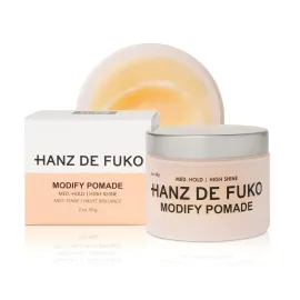 Hanz de Fuko Modify - Premium Mens Hair Styling Pomade with Medium Hold & High Shine Finish, 2oz Hanz de Fuko Modify - Premium Mens Hair Styling Pomade with Medium Hold & High Shine Finish, 2oz