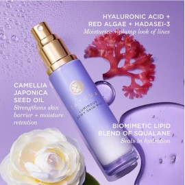 Tatcha Luminous Dewy Skin Mist | 2-in-1 Hydrator & Finishing Spray with Hyaluronic Acid for a Dewy Glow | 1.35 oz
