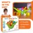 Foxmind Games Don\'t Rock The Croc, Toddler Boy Girl Games, Kids Games 3-5, Multiplayer 3 Year Old Board Games for Family Fun