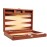 13-inch Premium Backgammon Set - Travel Size - Desert Brown Board