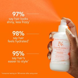 Bumble and bumble. Hairdresser\'s Invisible Oil Heat/UV Protection Leave-In Conditioner Hair Primer | Hydrating, Anti Frizz, Color Safe | Straight, Coily | With Argan Oil + Coconut Oil, 2 Fl Oz