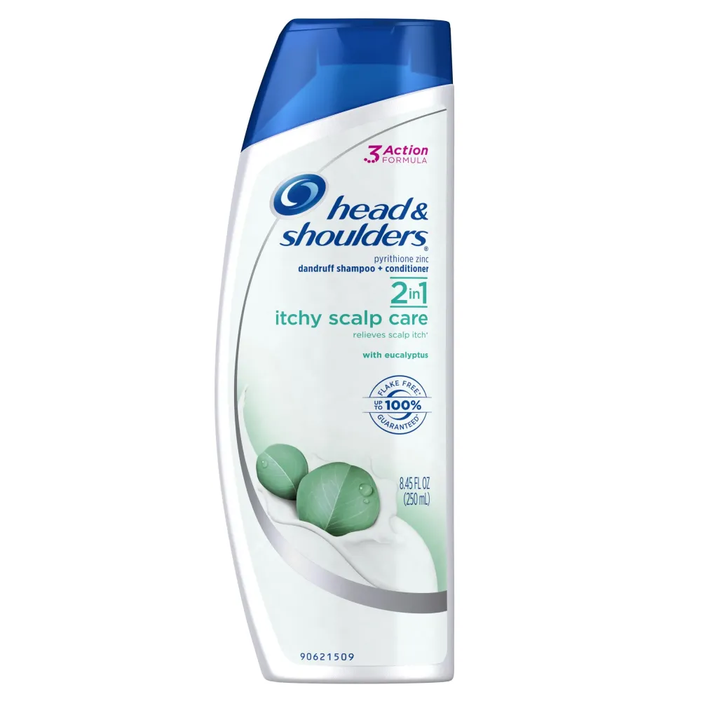 Head and Shoulders Itchy Scalp Care with Eucalyptus 2-in-1 Anti-Dandruff Shampoo + Conditioner 8.45 Fl Oz Head and Shoulders Itchy Scalp Care with Eucalyptus 2-in-1 Anti-Dandruff Shampoo + Conditioner 8.45 Fl Oz