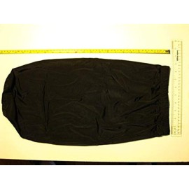 King.J Super Long Unisex Spandex Cap for Dreadlocks (Black)