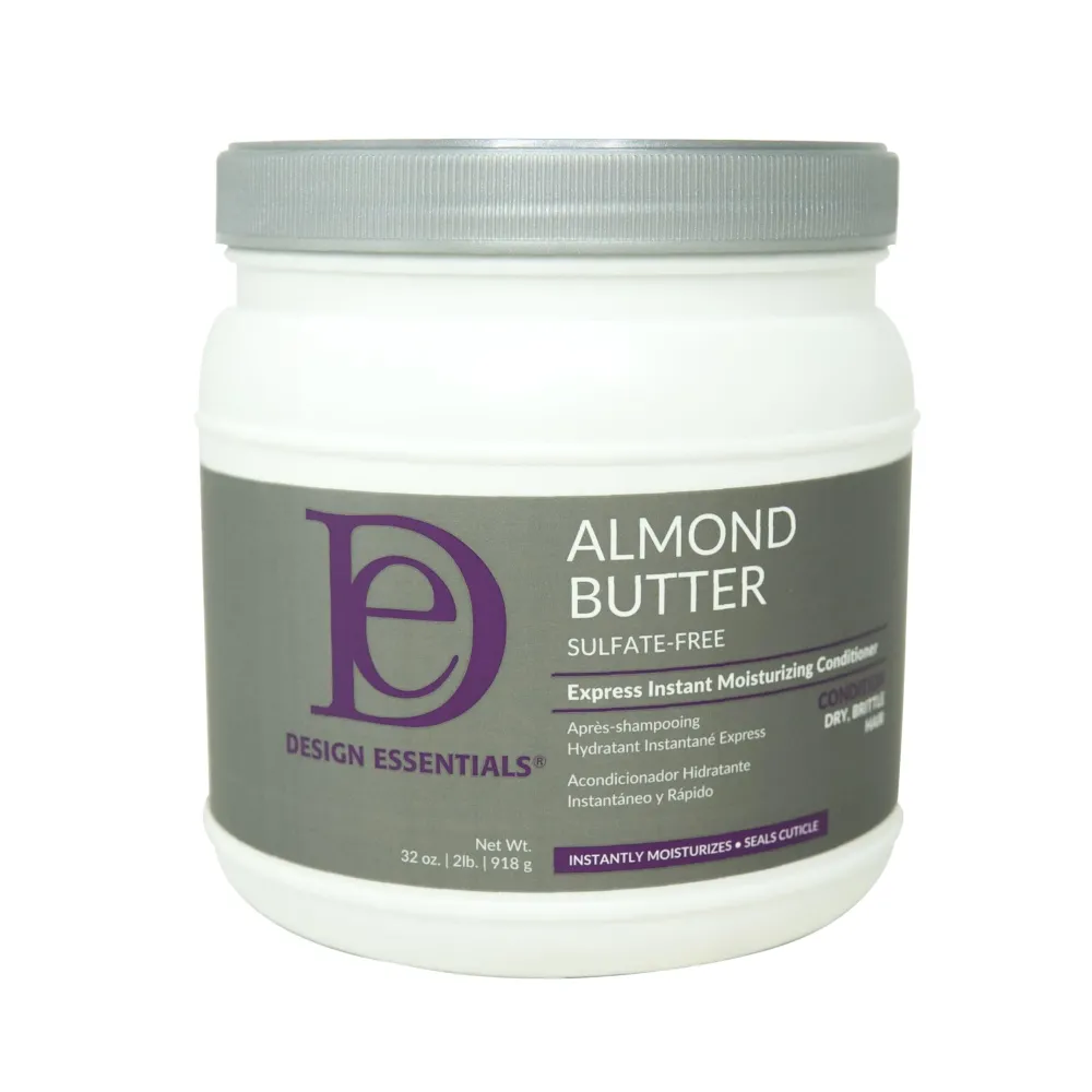 Design Essentials Almond Butter Express Instant Moisturizing Conditioner, For Hydrating and Moisturizing Dry, Brittle Hair, 32 oz (Pack of 1) Design Essentials Almond Butter Express Instant Moisturizing Conditioner, For Hydrating and Moisturizing Dry, Brittle Hair, 32 oz (Pack of 1)