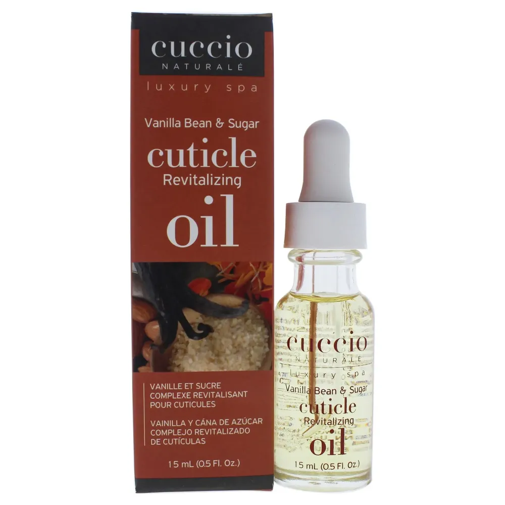 Cuccio Naturale Revitalizing Cuticle Oil - Hydrating Oil For Repaired Cuticles Overnight - Remedy For Damaged Skin And Thin Nails - Paraben And Cruelty-Free Formula - Vanilla Bean And Sugar - 0.5 Oz Cuccio Naturale Revitalizing Cuticle Oil - Hydrating Oil For Repaired Cuticles Overnight - Remedy For Damaged Skin And Thin Nails - Paraben And Cruelty-Free Formula - Vanilla Bean And Sugar - 0.5 Oz