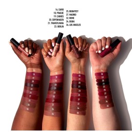 NYX PROFESSIONAL MAKEUP Soft Matte Lip Cream, Lightweight Liquid Lipstick - Budapest (Deep Mauve With Red Undertone) NYX PROFESSIONAL MAKEUP Soft Matte Lip Cream, Lightweight Liquid Lipstick - Budapest (Deep Mauve With Red Undertone)