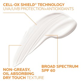 La Roche-Posay Anthelios Clear Skin Sunscreen Dry Touch SPF 60, Oil Free Sunscreen For Face, Oil Absorbing, Broad Spectrum SPF + Antioxidants, Non-Greasy, Oxybenzone Free, Travel Size La Roche-Posay Anthelios Clear Skin Sunscreen Dry Touch SPF 60, Oil Free Sunscreen For Face, Oil Absorbing, Broad Spectrum SPF + Antioxidants, Non-Greasy, Oxybenzone Free, Travel Size