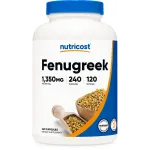 Nutricost Fenugreek Seed 1350mg, 240 Capsules - Gluten Free, Non-GMO, 675mg Per Capsule