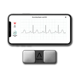 KardiaMobile 1-Lead Personal EKG Monitor - Record EKGs at Home - Detects AFib and Irregular Arrhythmias - Instant Results in 30 Seconds - Easy to Use - Works with Most Smartphones - FSA/HSA Eligible KardiaMobile 1-Lead Personal EKG Monitor - Record EKGs at Home - Detects AFib and Irregular Arrhythmias - Instant Results in 30 Seconds - Easy to Use - Works with Most Smartphones - FSA/HSA Eligible