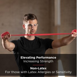 THERABAND Resistance Bands Set, Professional Elastic Band For Upper & Lower Body Exercise, Strength Training without Weights, Physical Therapy, Pilates, Rehab, Yellow & Red & Green, Beginner THERABAND Resistance Bands Set, Professional Elastic Band For Upper & Lower Body Exercise, Strength Training without Weights, Physical Therapy, Pilates, Rehab, Yellow & Red & Green, Beginner