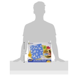 Learning Resources 120 Number Board -181 Pieces, Ages 6+ Learning Math Games for Kids, Educational and Fun Games for Kids Learning Resources 120 Number Board -181 Pieces, Ages 6+ Learning Math Games for Kids, Educational and Fun Games for Kids