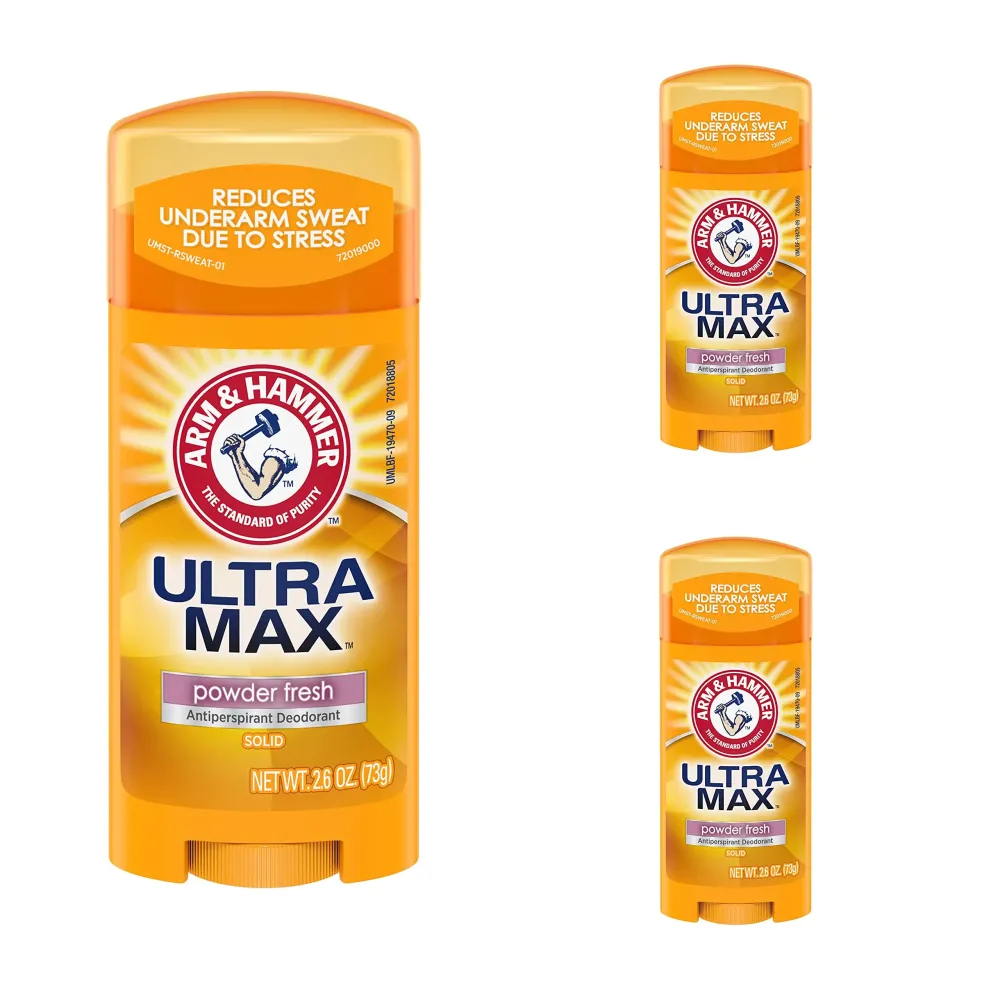 Arm & Hammer Deodorant 2.6oz Solid Ultra Powder Fresh (Oval) (3 Pack) Arm & Hammer Deodorant 2.6oz Solid Ultra Powder Fresh (Oval) (3 Pack)