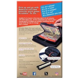 Winning Moves Games Scrabble to Go USA, a Travel Version of The World\'s Favorite Word Game, for 2 to 4 Players, Ages 8+ (1202), Black,red Winning Moves Games Scrabble to Go USA, a Travel Version of The World\'s Favorite Word Game, for 2 to 4 Players, Ages 8+ (1202), Black,red