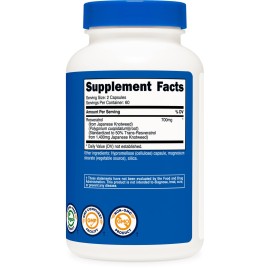 Nutricost Resveratrol 700mg, 120 Capsules - Vegan, Gluten Free, Non-GMO