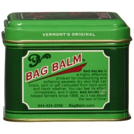 Bag Balm Skin Moisturizer with Lanolin for Chapped Lips, Dry Skin and More | 4oz Tin Bag Balm Skin Moisturizer with Lanolin for Chapped Lips, Dry Skin and More | 4oz Tin