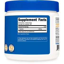 Nutricost L-Theanine Powder 100 Grams - Gluten Free & Non-GMO Nutricost L-Theanine Powder 100 Grams - Gluten Free & Non-GMO