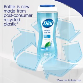 Dial Body Wash, Refresh & Renew Spring Water, 32 fl oz Dial Body Wash, Refresh & Renew Spring Water, 32 fl oz
