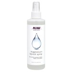 NOW Foods Solutions, Magnesium Topical Spray, from the Ancient Zechstein Seabed, Highly Concentrated, 8 Fl Oz (Pack of 1)