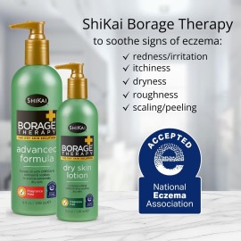 ShiKai Borage Therapy Advanced Formula Body Moisturizer (16 oz) | Fragrance Free | Hydrating Lotion for Dry Hands & Body | With Oatmeal & Shea ShiKai Borage Therapy Advanced Formula Body Moisturizer (16 oz) | Fragrance Free | Hydrating Lotion for Dry Hands & Body | With Oatmeal & Shea