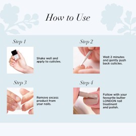 butter LONDON Cuticle Remover Liquid, Melt Away - Cuticle Oil Exfoliator & Softener Gently Removes Dry, Overgrown Cuticles for Healthy Looking Nails - Fast-Acting & Pain-Free Formula - 0.4 Fl Oz butter LONDON Cuticle Remover Liquid, Melt Away - Cuticle Oil Exfoliator & Softener Gently Removes Dry, Overgrown Cuticles for Healthy Looking Nails - Fast-Acting & Pain-Free Formula - 0.4 Fl Oz