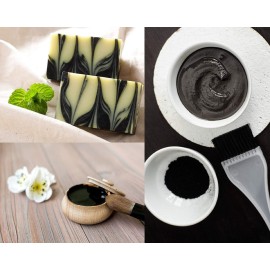 Zen Charcoal Hardwood Activated Charcoal Powder, 100% USA Trees, 8 oz