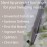 Zizzili Basics Tweezers - Surgical Grade Stainless Steel - Slant Tip for Expert Eyebrow Shaping and Facial Hair Removal - with Bonus Protective Pouch - Best Tweezer for Men and Women