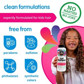 SoCozy Curl Shampoo | For Kids Hair | Ultra-Hydrating Cleanser | No Parabens, Sulfates, Synthetic Colors or Dyes, Sweet-Crme, 10.5 Fl Oz SoCozy Curl Shampoo | For Kids Hair | Ultra-Hydrating Cleanser | No Parabens, Sulfates, Synthetic Colors or Dyes, Sweet-Crme, 10.5 Fl Oz