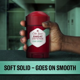 Old Spice Sweat Defense Antiperspirant & Deodorant for Men, 24/7 Ultimate Sweat Protection, Long Lasting Scent, Soft Solid, Pure Sport Scent, 2.6 oz Old Spice Sweat Defense Antiperspirant & Deodorant for Men, 24/7 Ultimate Sweat Protection, Long Lasting Scent, Soft Solid, Pure Sport Scent, 2.6 oz