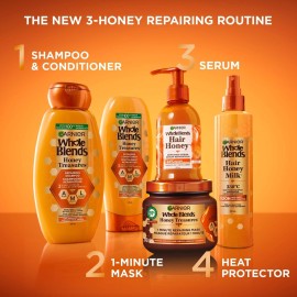Garnier Whole Blends Repairing Conditioner Honey Treasures, Damaged Hair, 22 fl; oz. Garnier Whole Blends Repairing Conditioner Honey Treasures, Damaged Hair, 22 fl; oz.