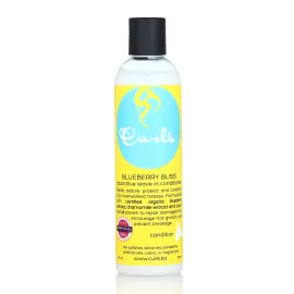 Curls Blueberry Bliss Reparative Leave In Conditioner - 8 oz, Helps Repair Damage and Prevent Breakage, Conditioner for Curly Hair, Wavy, and Coily Hair Types Curls Blueberry Bliss Reparative Leave In Conditioner - 8 oz, Helps Repair Damage and Prevent Breakage, Conditioner for Curly Hair, Wavy, and Coily Hair Types